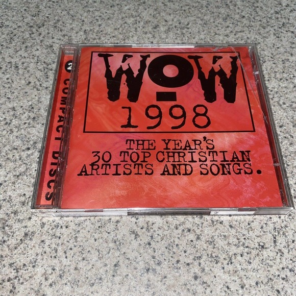 Media Wow 1998 The Years 3 Top Christian Artists Songs Music Cd Two